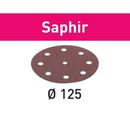 Festool Schleifscheibe STF D125/8 P24 SA/25 Saphir (493124), image 