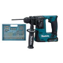 Makita HR140DSAE1 Akku-Bohrhammer 12V 1J SDS-Plus + 2x Akku 2,0Ah + Ladegerät + Bit & Bohrer Set + Koffer, image 