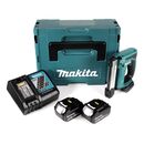 Makita DST221RGJ Akku-Tacker 18V + 2x Akku 6,0Ah + Ladegerät + Koffer, image 