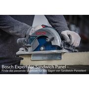 Bosch Expert for Sandwich Panel - Finde das passende Sägeblatt für das Sägen von Sandwich-Paneelen!