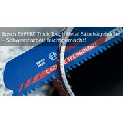 Bosch Expert Thick Tough Metal Säbelsägeblätter – Schwerstarbeit leichtgemacht!