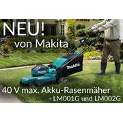 REVIEW der NEUEN 40 V max. Akku-Rasenmäher von MAKITA - LM001G und LM002G