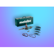 Was hat der BFE 9-20 Set Bandfeile von Metabo auf dem Kasten?
