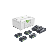 Review: Festool SYS 18 V 4x 4,0/TCL 6 DUO Energie-Set