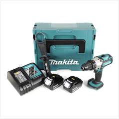 Makita DDF451RMJ Akku-Bohrschrauber 18V 1/2" 80Nm + 2x Akku 4,0Ah + Ladegerät + Koffer, image 