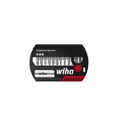 Wiha Bit Set FlipSelector Standard 25 mm Phillips, Pozidriv, TORX® 13-tlg. 1/4" mit Gürtelclip in Blister (39060), image 