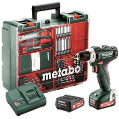 Metabo PowerMaxx BS 12 Akku-Bohrschrauber 12V Brushless 40Nm + 2x Akku 2,0Ah + Ladegerät + Koffer, image 