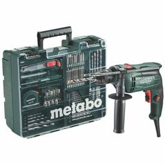 Metabo SBE 650 SET Schlagbohrmaschine 650W 1/2" 10Nm + Tiefenanschlag + Koffer, image 