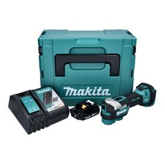 Makita DTM52RA1J Akku-Multifunktionswerkzeug 18V Brushless + 1x Akku 2,0Ah + Ladegerät + Koffer, image 