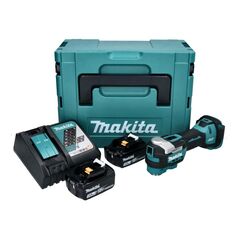 Makita DTM52RFJ Akku-Multifunktionswerkzeug 18V Brushless + 2x Akku 3,0Ah + Ladegerät + Koffer, image 