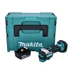 Makita DTM52G1J Akku-Multifunktionswerkzeug 18V Brushless + 1x Akku 6,0Ah + Koffer - ohne Ladegerät, image 