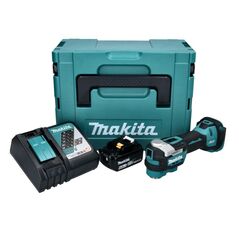 Makita DTM52RG1J Akku-Multifunktionswerkzeug 18V Brushless + 1x Akku 6,0Ah + Ladegerät + Koffer, image 