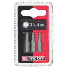 Facom Bits Serie 1 - Sechskant 2,5mm 3tlg, image 