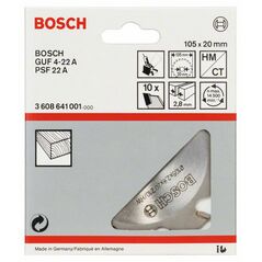Bosch Scheibenfräser, 10, 20 mm, 2,8 mm (3 608 641 001), image 