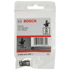 Bosch Spannzange ohne Spannmutter, 1/4 Zoll, für Bosch-Oberfräse (2 608 570 048), image 