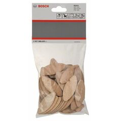 Bosch Flachdübel, 60 x 23 x 4 mm, GR 20, 50er-Pack (2 607 000 103), image 