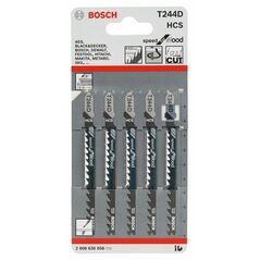 Bosch Stichsägeblatt T 244 D Speed for Wood, 5er-Pack (2 608 630 058), image 