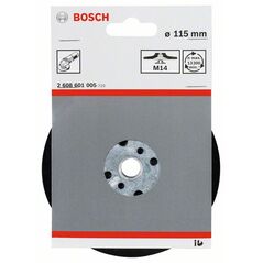 Bosch Stützteller Standard, M14, 115 mm, 13 300 U/min (2 608 601 005), image 