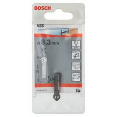 Bosch Kegelsenker mit Sechskantschaft, 8,3 mm, M 4, 31 mm, 1/4 Zoll (2 608 596 405), image 