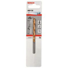 Bosch Metallbohrer HSS-TiN, DIN 338, 6 x 57 x 93 mm (2 608 596 711), image 