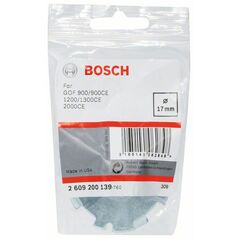 Bosch Kopierhülse für Bosch-Oberfräsen, mit Schnellverschluss, 17 mm (2 609 200 139), image 