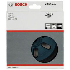 Bosch Schleifteller hart, 150 mm, für GEX 150 AC Professional, PEX 15 AE (2 608 601 053), image 