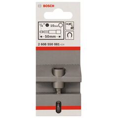 Bosch Steckschlüssel, 50 x 10 mm, M 6, mit Magnet (2 608 550 081), image 