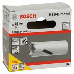 Bosch Lochsäge HSS-Bimetall für Standardadapter, 19 mm, 3/4 Zoll (2 608 584 101), image 