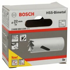 Bosch Lochsäge HSS-Bimetall für Standardadapter, 22 mm, 7/8 Zoll (2 608 584 104), image 
