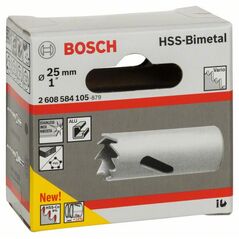 Bosch Lochsäge HSS-Bimetall für Standardadapter, 25 mm, 1 Zoll (2 608 584 105), image 