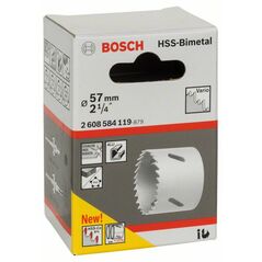 Bosch Lochsäge HSS-Bimetall für Standardadapter, 57 mm, 2 1/4 Zoll (2 608 584 119), image 