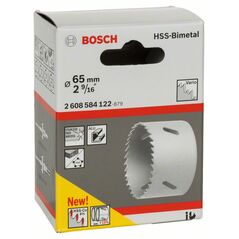 Bosch Lochsäge HSS-Bimetall für Standardadapter, 65 mm, 2 9/16 Zoll (2 608 584 122), image 