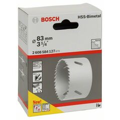 Bosch Lochsäge HSS-Bimetall für Standardadapter, 83 mm, 3 1/4 Zoll (2 608 584 127), image 