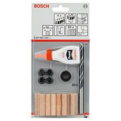 Bosch Holzdübel-Set, 27-teilig, 10 mm, 40 mm (2 607 000 543), image 
