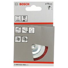 Bosch Scheibenbürste, Nylonborsten, 75 mm, 1 mm, 8 mm, 4500 U/ min (2 608 622 056), image 