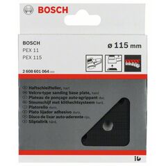 Bosch Schleifteller hart, 115 mm, passend zu PEX 115 (2 608 601 064), image 