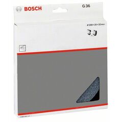 Bosch Schleifscheibe für Doppelschleifmaschine, 200 mm, 32 mm, 36 (2 608 600 111), image 