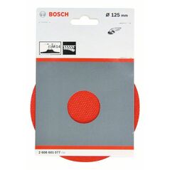 Bosch Stützteller mit Klettverschluss zum Befestigen von Schleifblättern 125 mm (2 608 601 077), image 