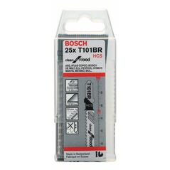 Bosch Stichsägeblatt T 101 BR Clean for Wood, 25er-Pack (2 608 633 623), image 