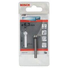 Bosch Kegelsenker mit zylindrischem Schaft, 6,3, M 3, 45 mm, 5 mm (2 608 597 504), image 