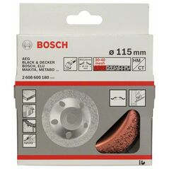 Bosch Hartmetalltopfscheibe, 115 x 22,23 mm, fein, schräg (2 608 600 180), image 