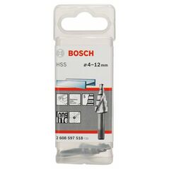 Bosch Stufenbohrer HSS, 4 - 12 mm, 6 mm, 50 mm, 5 Stufen (2 608 597 518), image 