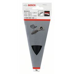 Bosch Schleifzunge, oval, für Bosch-Dreieckschleifer (2 608 000 198), image 