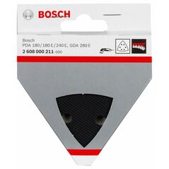 Bosch Schleifplatte für Bosch-Dreieckschleifer, GDA 280 E PDA 180 PDA 180 E PDA 240 E (2 608 000 211), image 