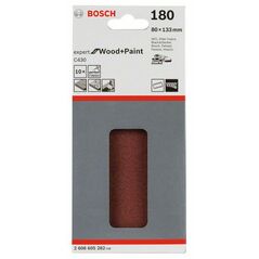 Bosch Schleifblatt C430, 80 x 133 mm, 180, 8 Löcher, Klett, 10er-Pack (2 608 605 282), image 