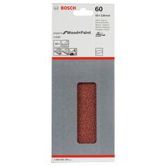 Bosch Schleifblatt C430, 93 x 230 mm, 60, 8 Löcher, gespannt, 10er-Pack (2 608 605 295), image 