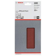 Bosch Schleifblatt C430, 115 x 230 mm, 180, 14 Löcher, 10er-Pack (2 608 605 319), image 