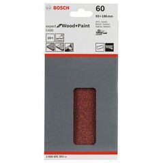 Bosch Schleifblatt C430, 93 x 186 mm, 60, 8 Löcher, 10er-Pack (2 608 605 303), image 