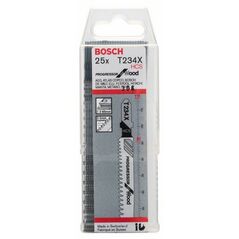 Bosch Stichsägeblatt T 234 X Progressor for Wood, 25er-Pack (2 608 633 524), image 