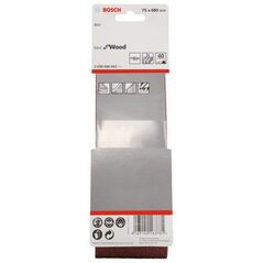 Bosch Schleifband-Set X440 Best for Wood and Paint, 3-teilig, 75 x 480 mm, 40 (2 608 606 042), image 